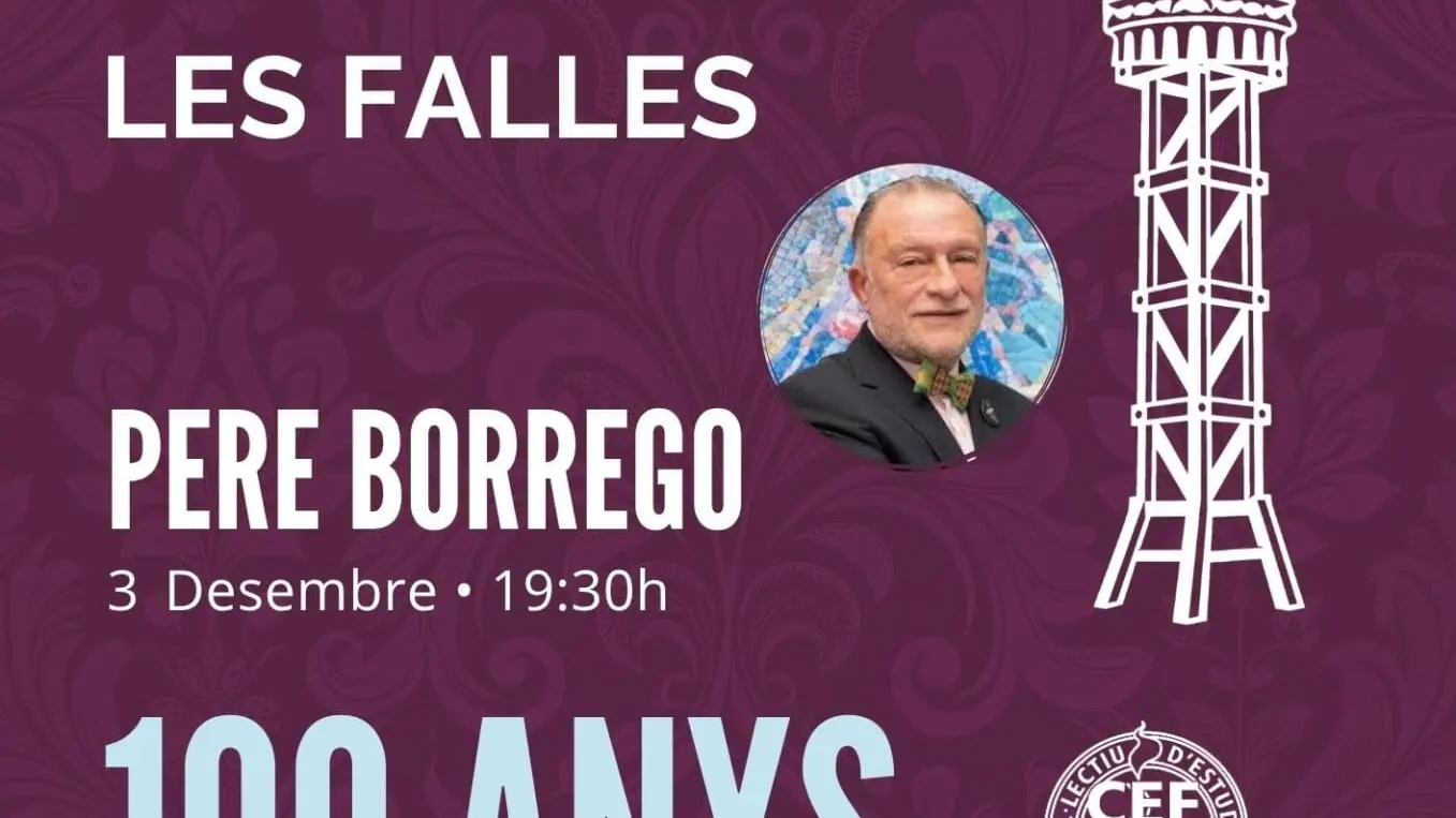 Charla con Pere Borrego para conmemorar los 100 años de las Fallas en Dénia