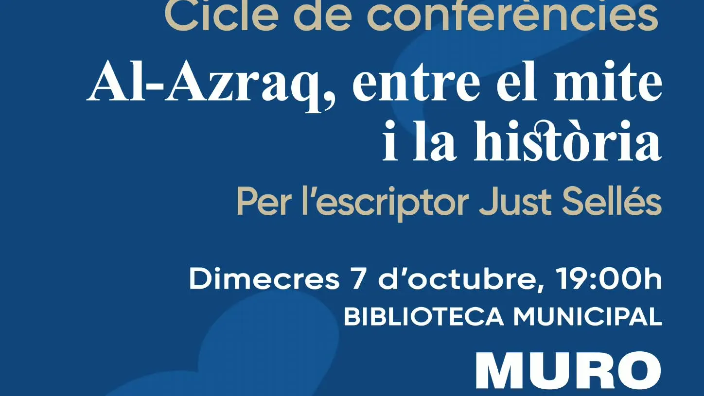 Conferencia sobre Al-Azraq con Just I Sellés