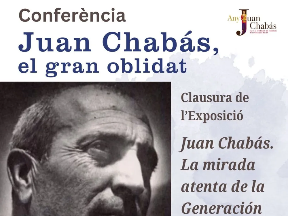 Conferencia Juan Chabás, el gran oblidat