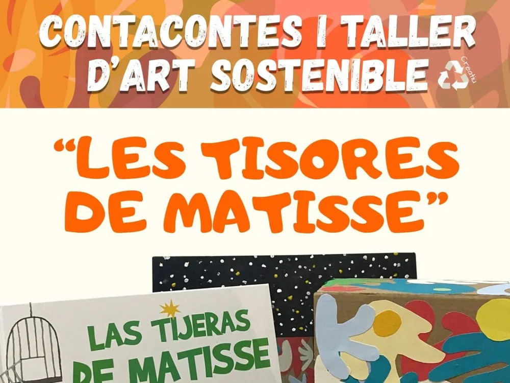 Taller infantil de arte sostenible en La Xara
